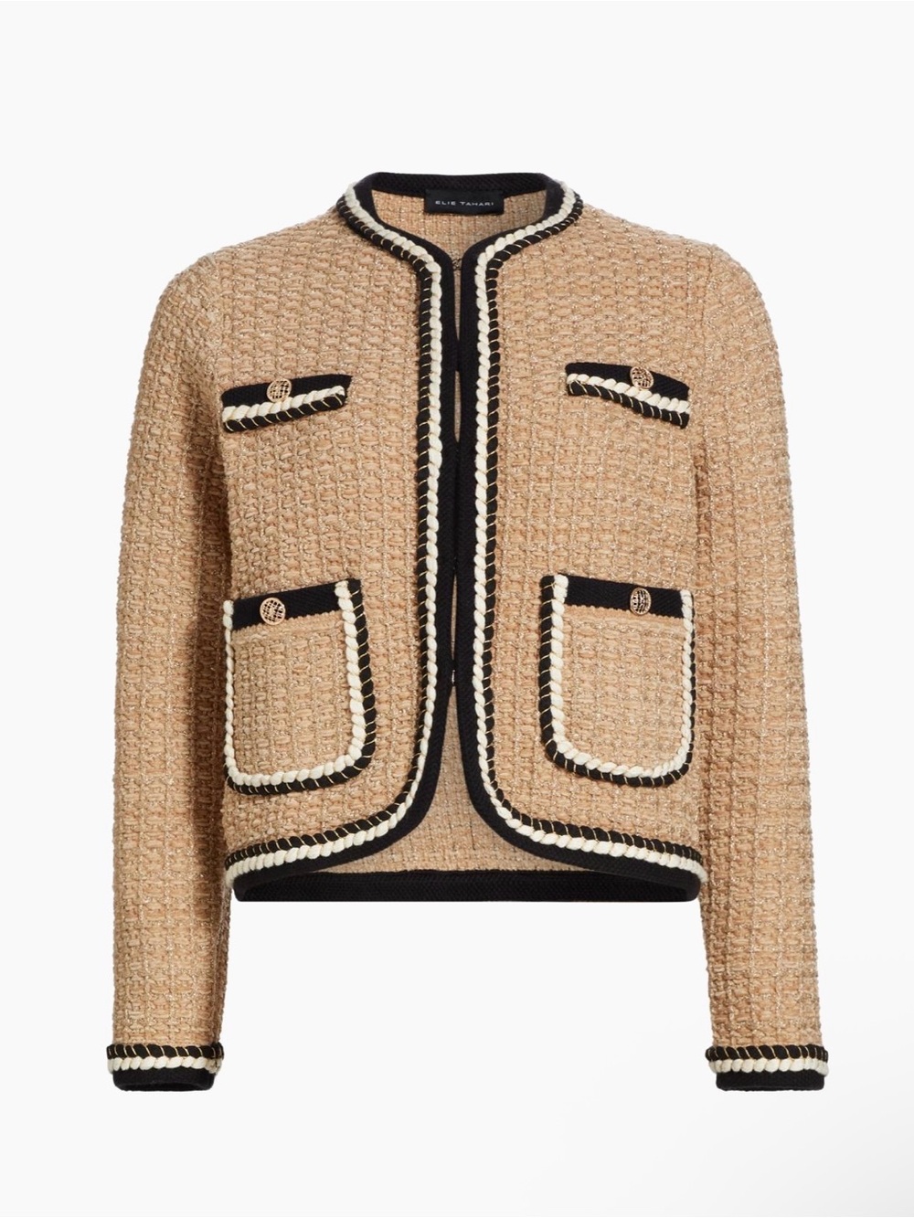 ELIE TAHARI
The Koka Wool-blend
Cardigan In Brown